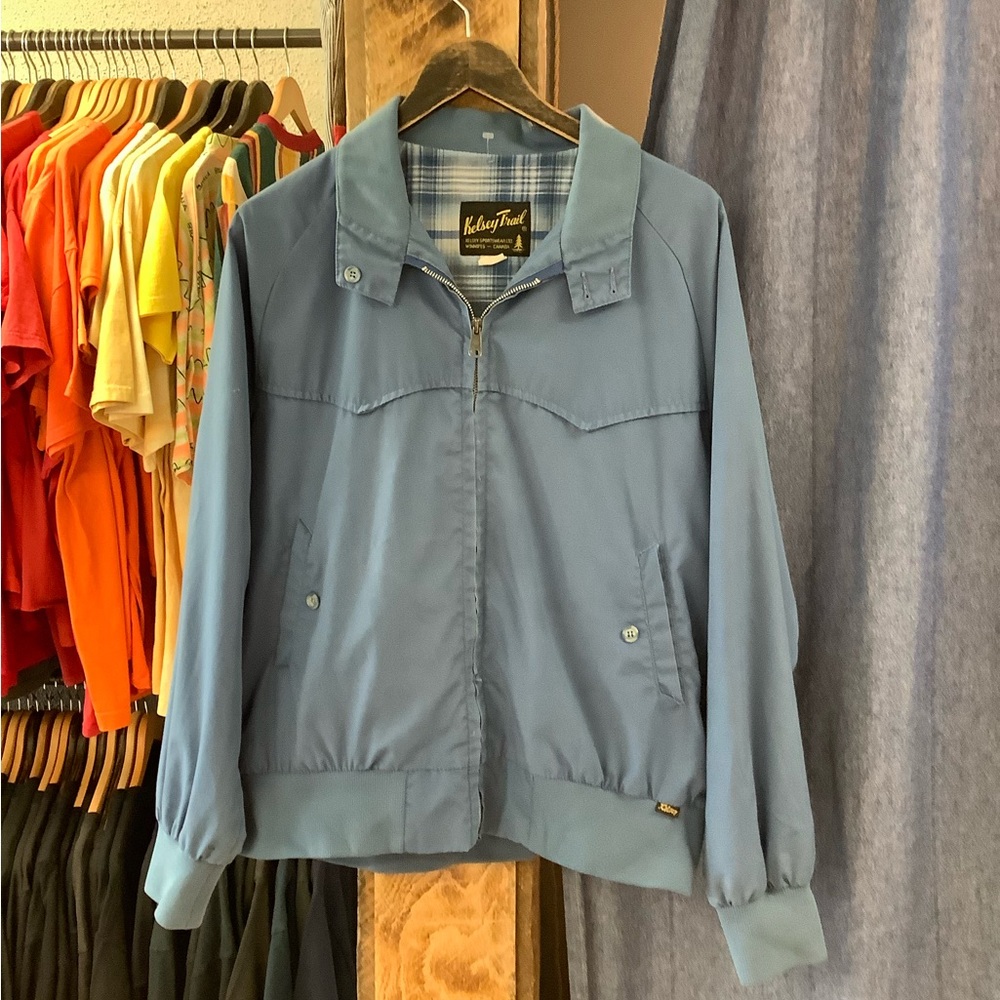 Vintage 90’s Kelsey Trail Men’s Blue  Jacket